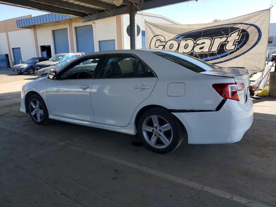 2013 Toyota Camry VIN 4T1BF1FK6DU286582 COPART salvage auction — REAR END, Ca - Salvage Certificate, sold $1,800 on 2026-07-02 (photo 2)