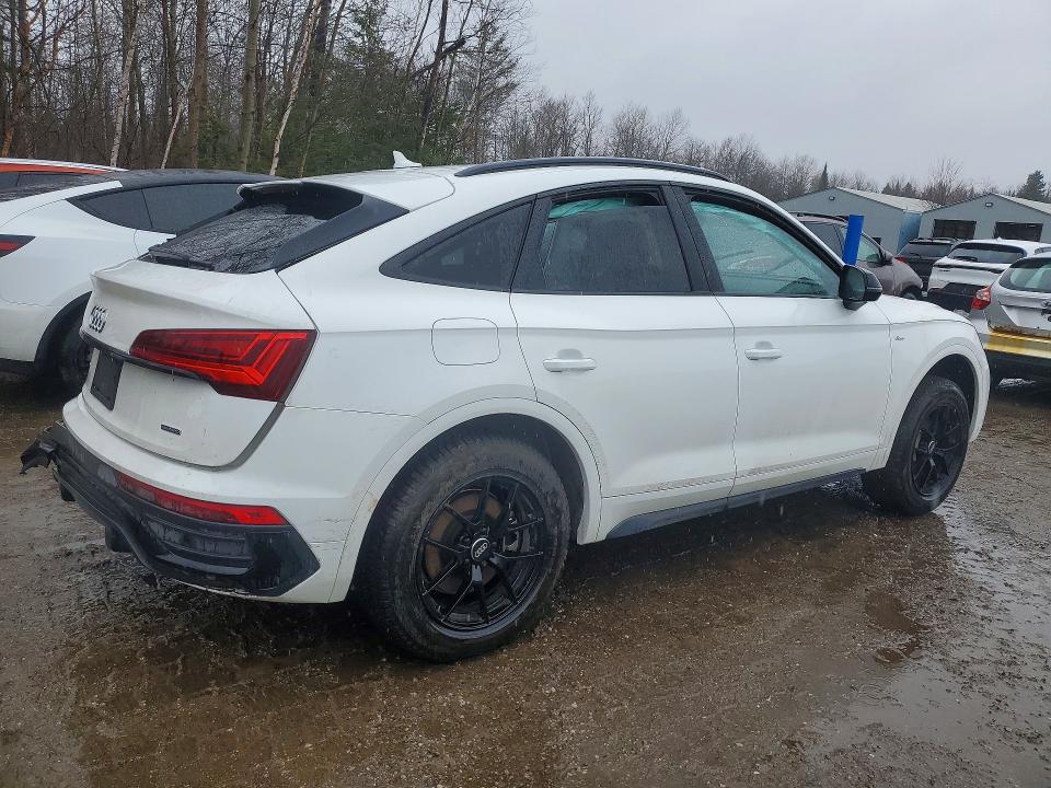 2023 Audi Q5 VIN WA14AAFY2P2197294 COPART salvage auction — SIDE, On - Permit Salvage, sold $15,000 on 2026-08-25 (photo 3)