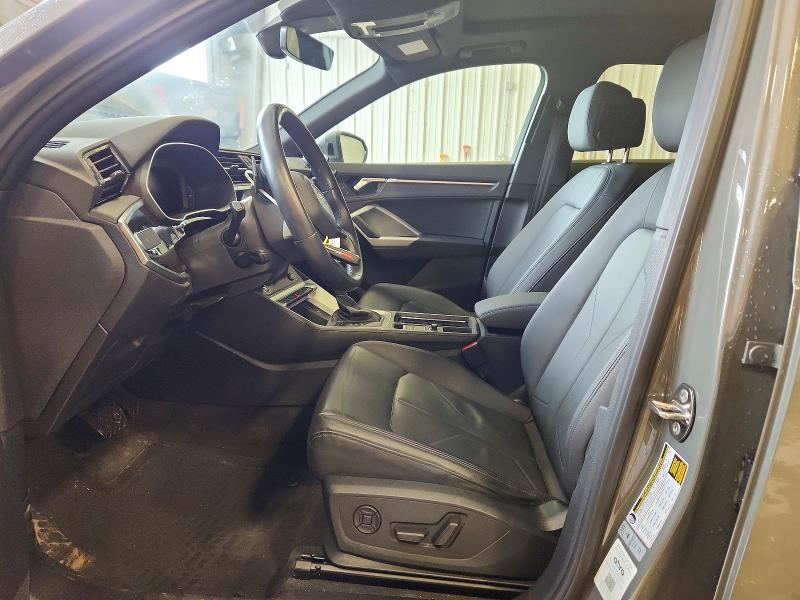 2021 Audi Q3 VIN WA1DECF39M1017816 COPART salvage auction — FRONT END, Wi - Cert Of Title-Salvage Vehicle, sold $9,600 on 2026-07-13 (photo 7)