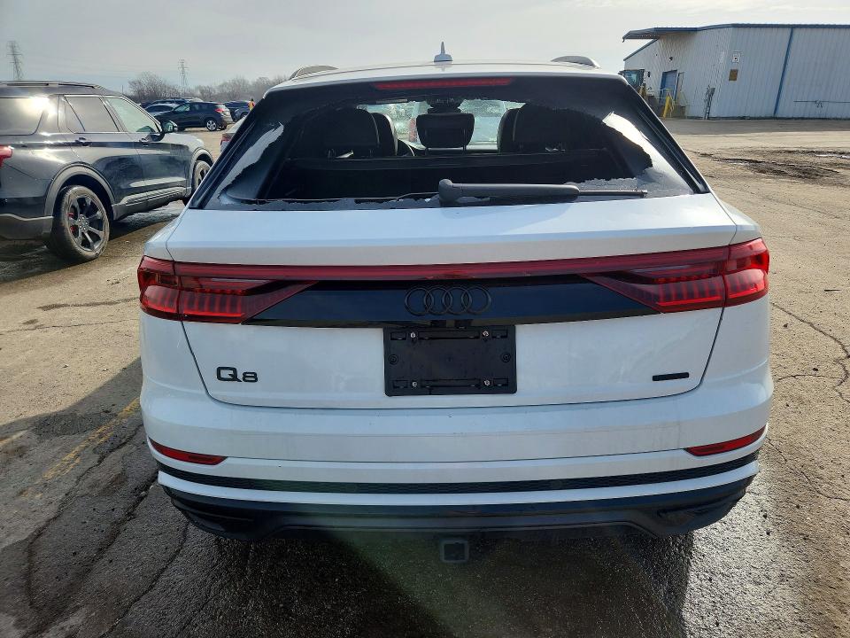 2019 Audi Q8 VIN WA1FVAF18KD007849 COPART salvage auction — HAIL, Il - Salvage Certificate, sold $13,200 on 2026-07-03 (photo 6)
