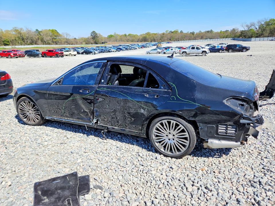 2016 Mercedes-benz S-klasse VIN WDDUG8FB0GA247307 COPART salvage auction — REAR END, Ga - Certificate Of Title, sold $9,800 on 2026-08-13 (photo 2)