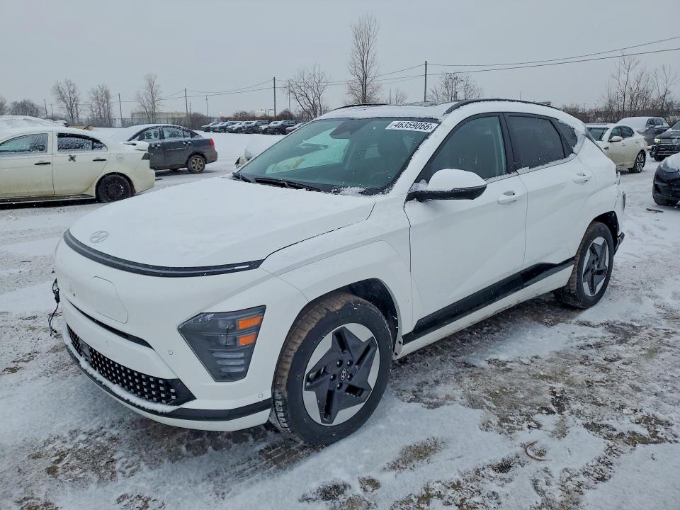 2025 Hyundai Kona VIN KM8HE3A69SU032395 COPART salvage auction — REAR END, Qc - Gravement Accidente, sold $13,800 on 2026-07-28 (photo 1)