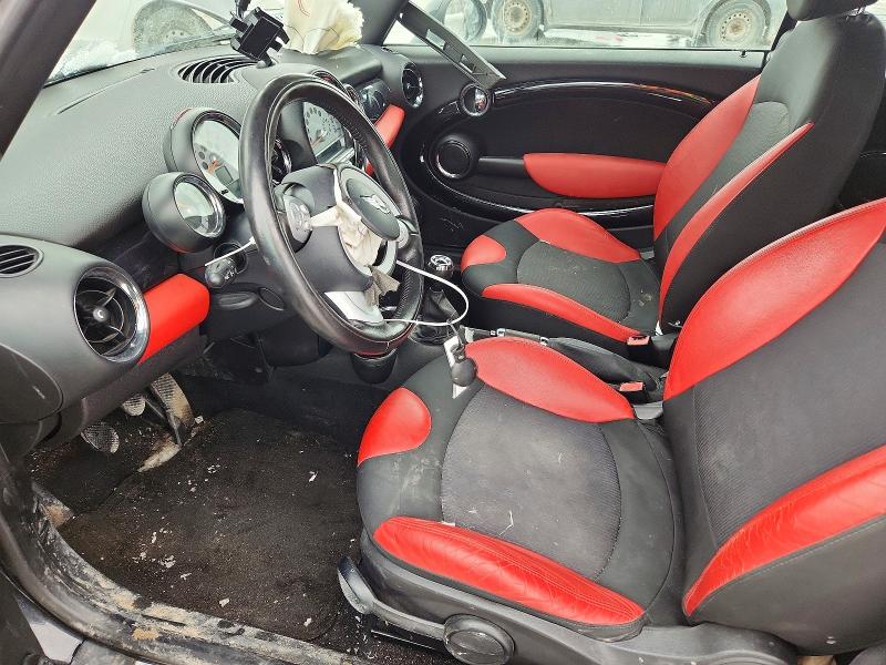 2010 Mini Cooper VIN WMWMR3C50ATZ19641 COPART salvage auction — FRONT END, Qc - Gravement Accidente, sold $1,150 on 2026-07-07 (photo 7)