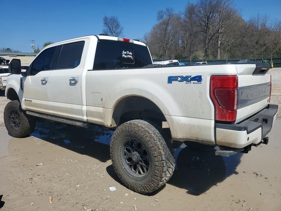 2020 Ford F250 VIN 1FT7W2BT5LEC26624 COPART salvage auction — FRONT END, Id - Salvage Certificate Of Title, sold $350 on 2026-07-02 (photo 2)