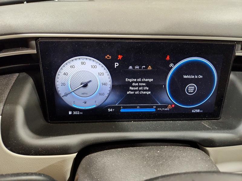 2024 Hyundai Tucson VIN 5NMJFCDE8RH358521 COPART salvage auction — FRONT END, Ny - Mv907A-Parts Only, sold $7,600 on 2026-07-02 (photo 9)