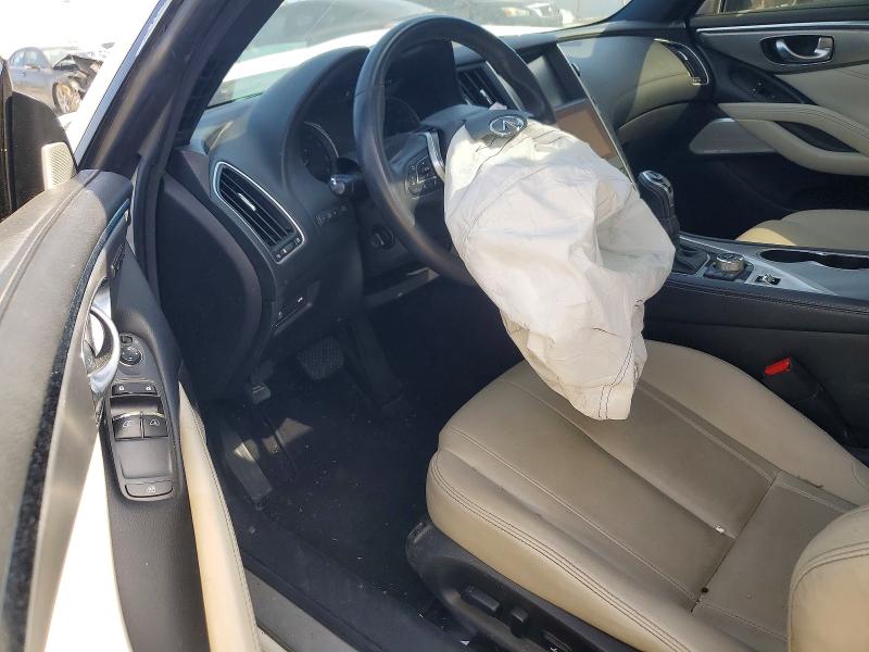 2017 Infiniti Q60 VIN JN1EV7EK3HM361000 COPART salvage auction — FRONT END, Tx - Salvage Vehicle Title, sold $2,400 on 2026-07-10 (photo 8)
