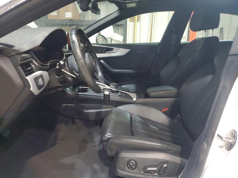2018 Audi A5 VIN WAUDNCF53JA130225 COPART salvage auction — FRONT END, Mo - Salvage Certificate Of Title, sold $7,600 on 2026-07-28 (photo 7)