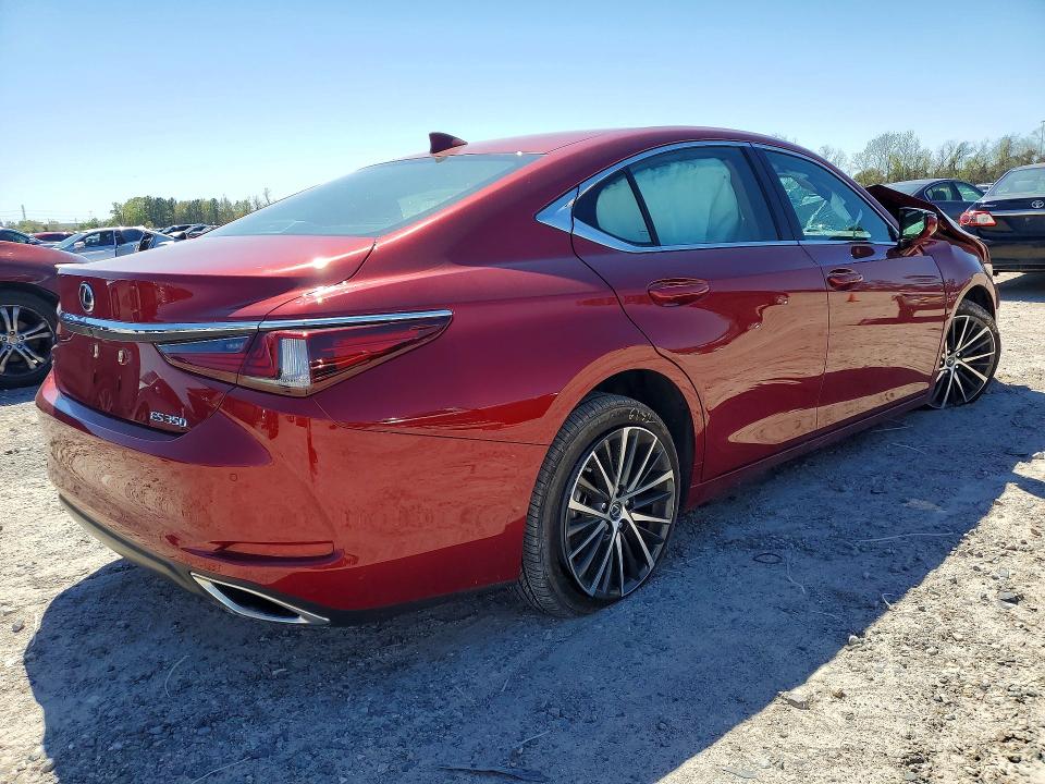 2025 Lexus Es 350 VIN 58ADZ1B15SU206157 COPART salvage auction — Side, TX - SALVAGE VEHICLE TITLE, sold $9,100 on 2026-04-28 (photo 3)