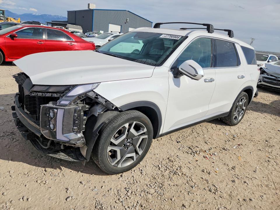 2023 Hyundai Palisade VIN KM8R4DGE4PU598340 COPART salvage auction — FRONT END, UT - SALVAGE CERTIFICATE, sold $14,900 on 2026-07-31 (photo 1)