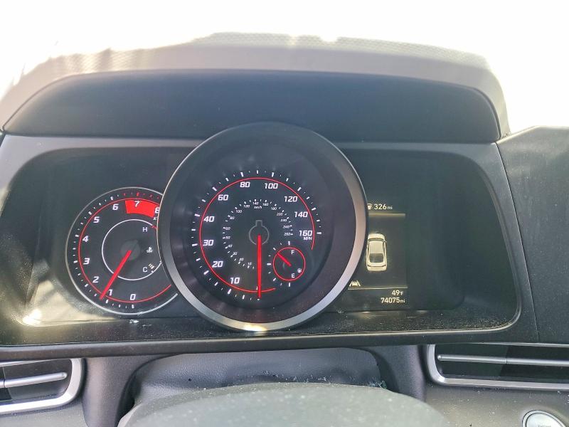 2022 Hyundai Elantra VIN KMHLM4AG7NU322084 COPART salvage auction — FRONT END, Id - Salvage Certificate Of Title, sold $2,000 on 2026-07-14 (photo 9)
