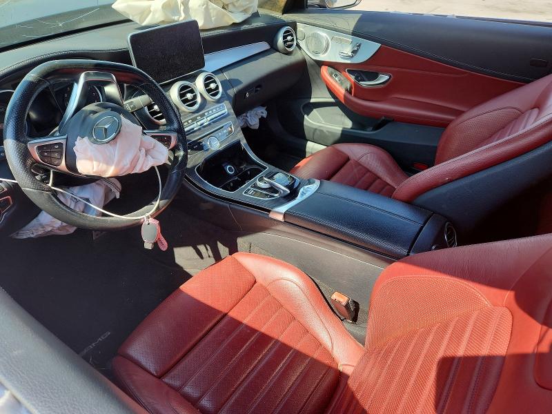 2017 Mercedes-benz C-klasse VIN WDDWK4KB8HF437608 COPART salvage auction — FRONT END, La - Cert Of Title-Salvage, sold $2,150 on 2026-07-08 (photo 8)