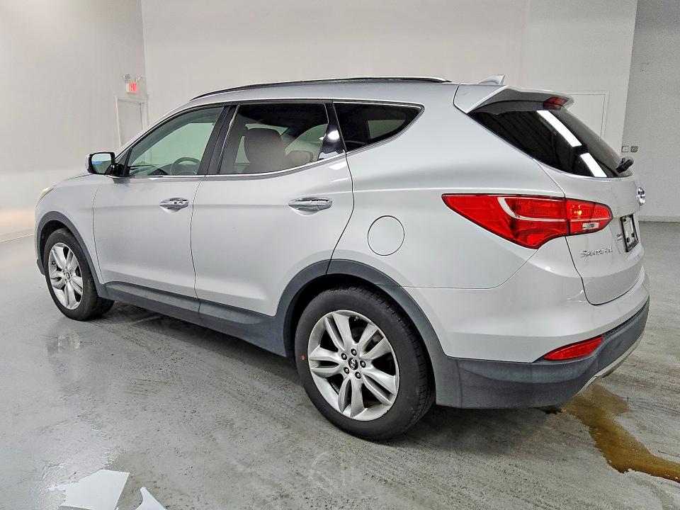 2013 Hyundai Santa fe VIN 5XYZU3LA3DG002665 COPART salvage auction — MECHANICAL, NJ - CERTIFICATE OF TITLE, sold $2,150 on 2026-07-09 (photo 2)