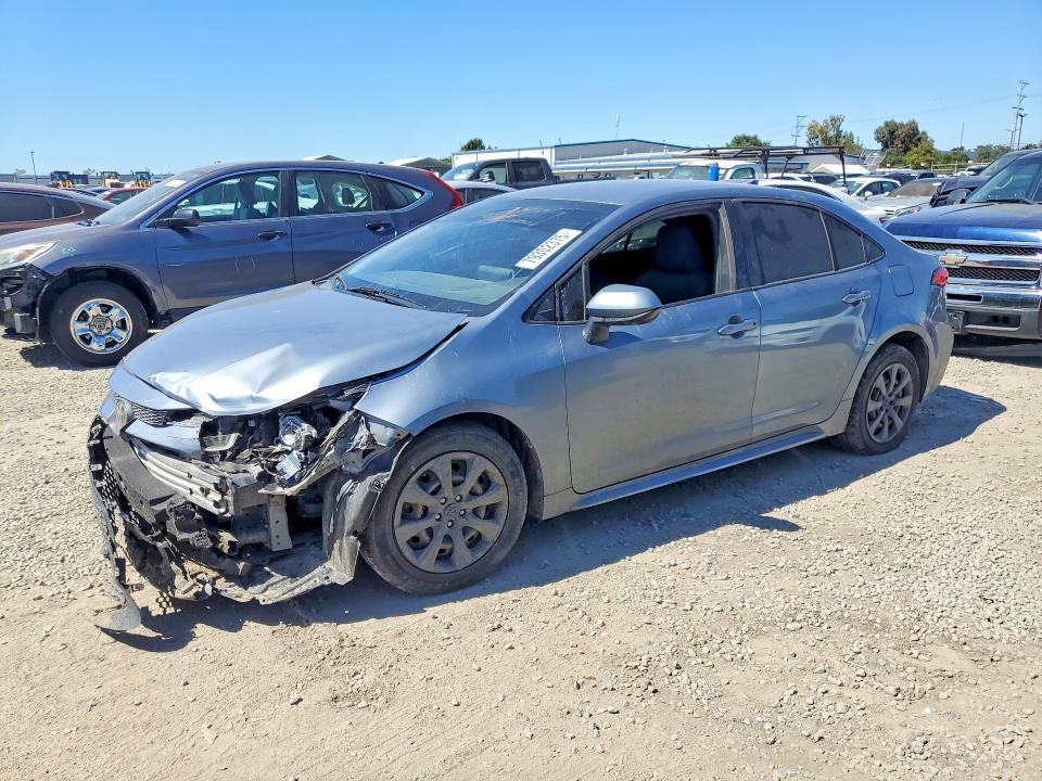 2021 Toyota Corolla VIN JTDEPMAE2MJ176695 COPART salvage auction — FRONT END, CA - SALVAGE CERTIFICATE, sold $2,650 on 2026-07-24 (photo 1)