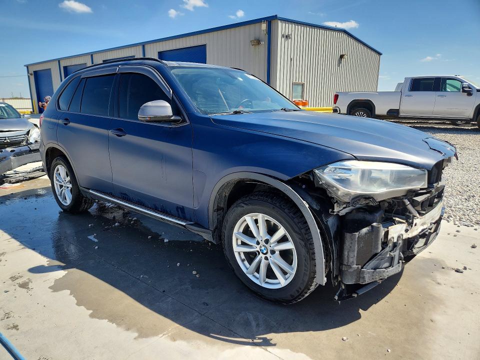 2014 BMW X5 VIN 5UXKS4C55E0J95746 COPART salvage auction — FRONT END, Tx - Certificate Of Title, sold $175 on 2026-07-24 (photo 4)