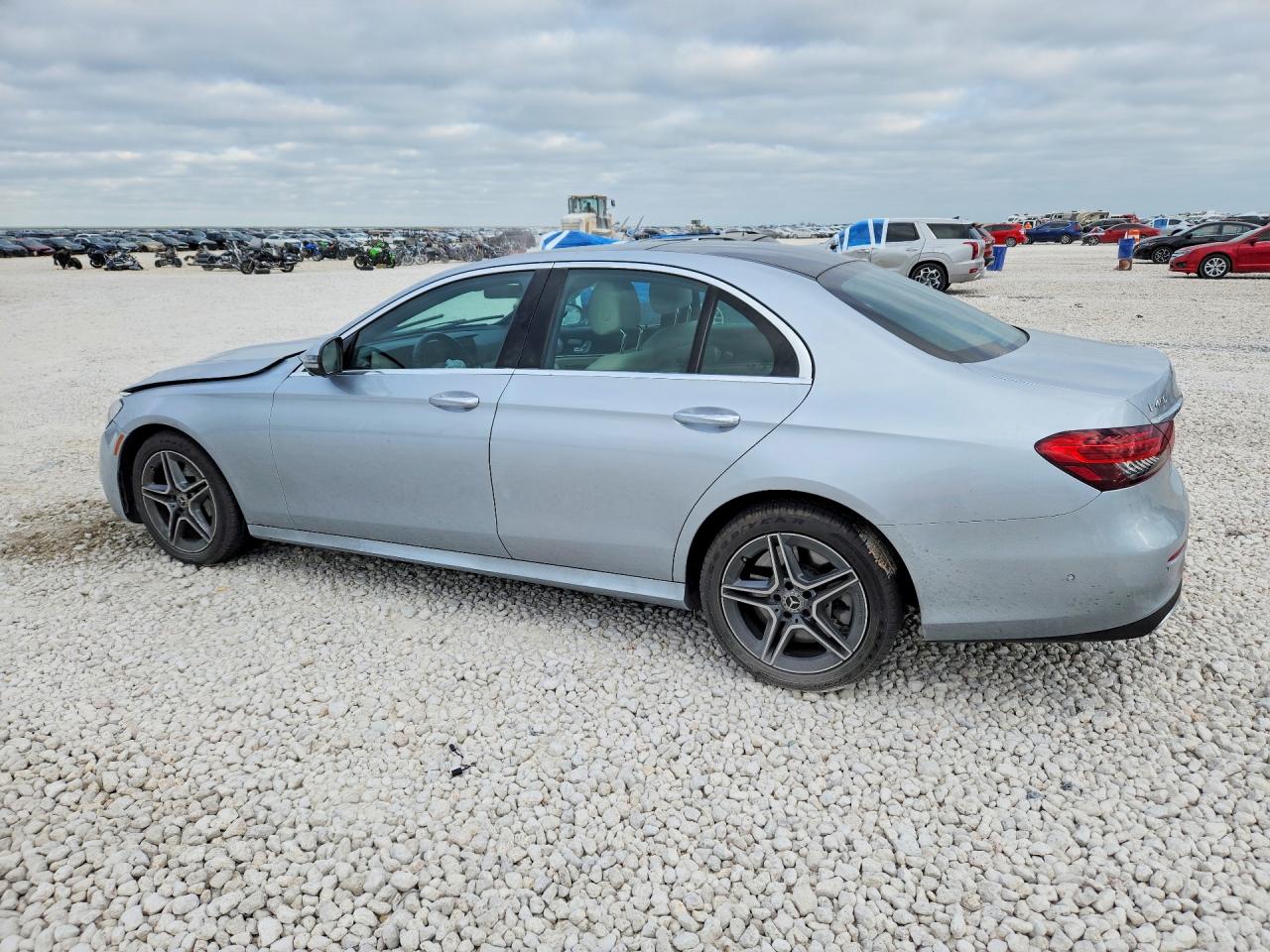 2021 Mercedes-Benz E-Class VIN W1KZF5KB7MA881979 COPART salvage auction — Front End, TX - SALVAGE VEHICLE TITLE, sold $15,599 on 2026-07-03 (photo 2)