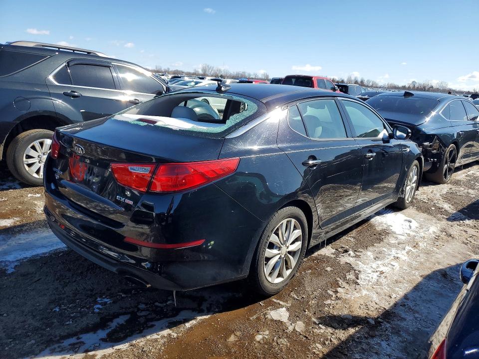 2015 Kia Optima VIN 5XXGN4A75FG407662 COPART salvage auction — HAIL, Il - Salvage Certificate, sold $1,200 on 2026-07-28 (photo 3)