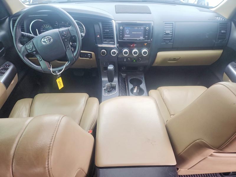 2018 Toyota VIN 5TDBY5G19JS164472 COPART salvage auction — REAR END, Ct - Cert Of Title-Salvage, sold $8,000 on 2026-07-24 (photo 8)