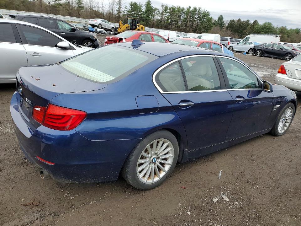 2012 BMW 5er VIN WBAFU7C53BDU54430 COPART salvage auction — MECHANICAL, Md - Certificate Of Title, sold $350 on 2026-07-27 (photo 3)
