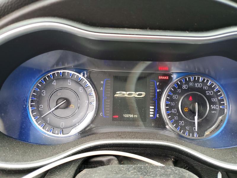 2016 Chrysler 200 VIN 1C3CCCAG4GN134755 COPART salvage auction — FRONT END, Co - Salvage Title, sold $900 on 2026-07-23 (photo 9)