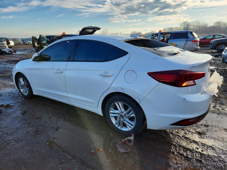2020 Hyundai Elantra VIN 5NPD84LF0LH632974 COPART salvage auction — HAIL, Il - Salvage Certificate, sold $275 on 2026-06-29 (photo 2)