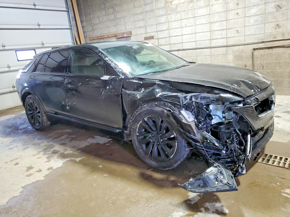 2023 Cadillac Lyriq VIN 1GYKPMRKXPZ002208 COPART salvage auction — FRONT END, Mn - Cert Of Title-Salvage, sold $6,000 on 2026-07-21 (photo 4)