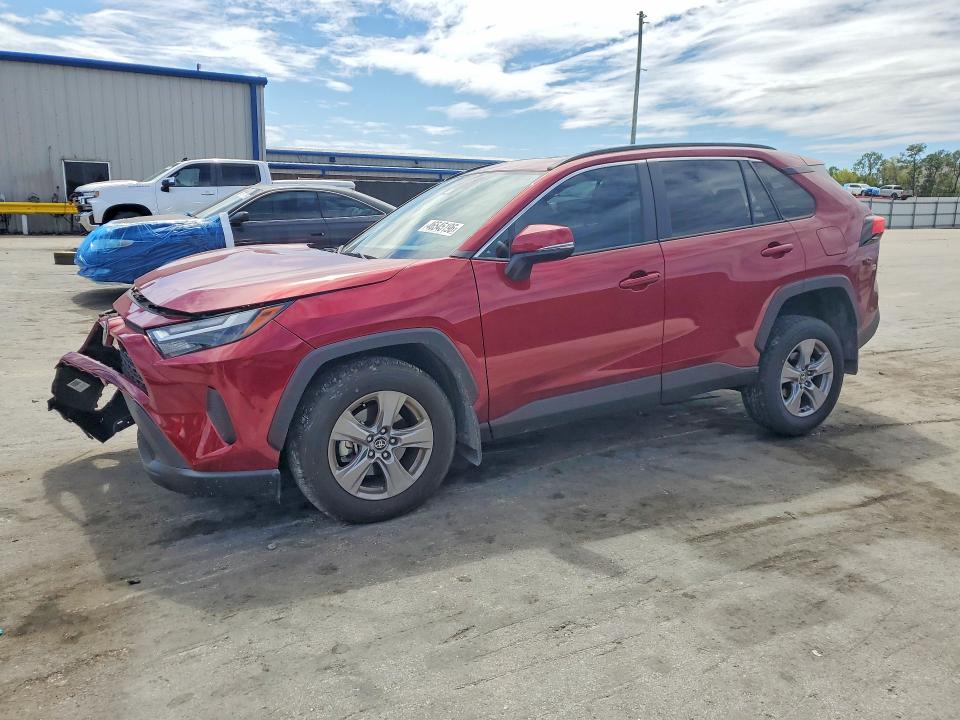 2025 Toyota Rav 4 VIN 2T3W1RFVXSW435007 COPART salvage auction — FRONT END, Fl - Cert Of Title Slvg Rebuildable, sold $7,600 on 2026-07-30 (photo 1)