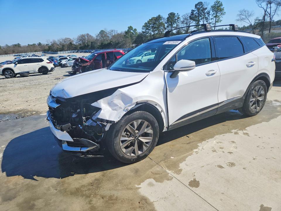 2025 Kia Sportage VIN 5XYK43DF1SG252544 COPART salvage auction — FRONT END, Ga - Cert Of Title-Salvage, sold $11,200 on 2026-07-09 (photo 1)