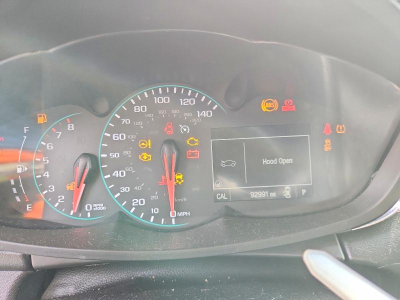 2017 Chevrolet Trax VIN 3GNCJLSB3HL186181 COPART salvage auction — FRONT END, IL, sold $400 on 2026-08-03 (photo 9)