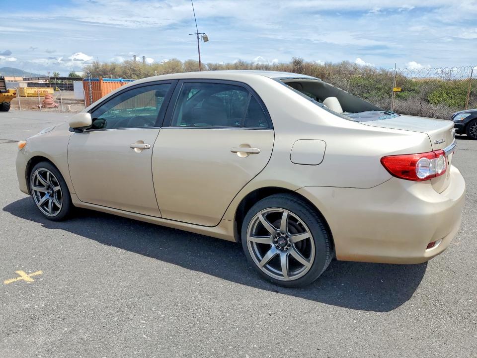 2013 Toyota Corolla VIN 2T1BU4EE0DC996369 COPART salvage auction — REAR END, Hi - Certificate Of Salvage, sold $4 on 2026-07-27 (photo 2)