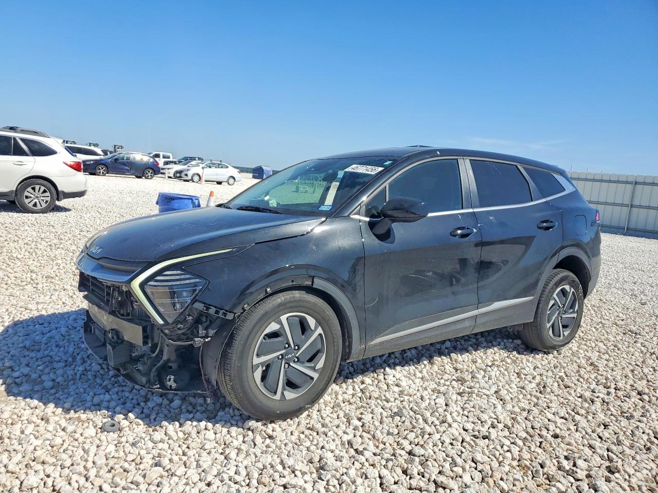 2024 Kia Sportage Hybrid VIN KNDPU3DG0R7127413 COPART salvage auction — Front End, TX - SALVAGE VEHICLE TITLE, sold $4,100 on 2026-07-09 (photo 1)