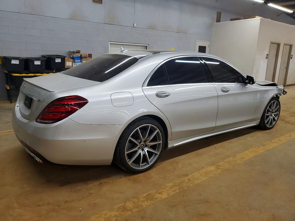 2019 Mercedes-benz S-klasse VIN WDDUG6GB7KA454918 COPART salvage auction — FRONT END, NC - SALVAGE CERTIFICATE OF TITLE, sold $7,200 on 2026-07-29 (photo 3)