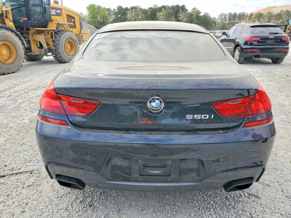 2018 BMW 6er VIN WBA6D4C56JD985960 COPART salvage auction — FRONT END, Ga - Cert Of Title-Salvage, sold $7,000 on 2026-08-03 (photo 6)