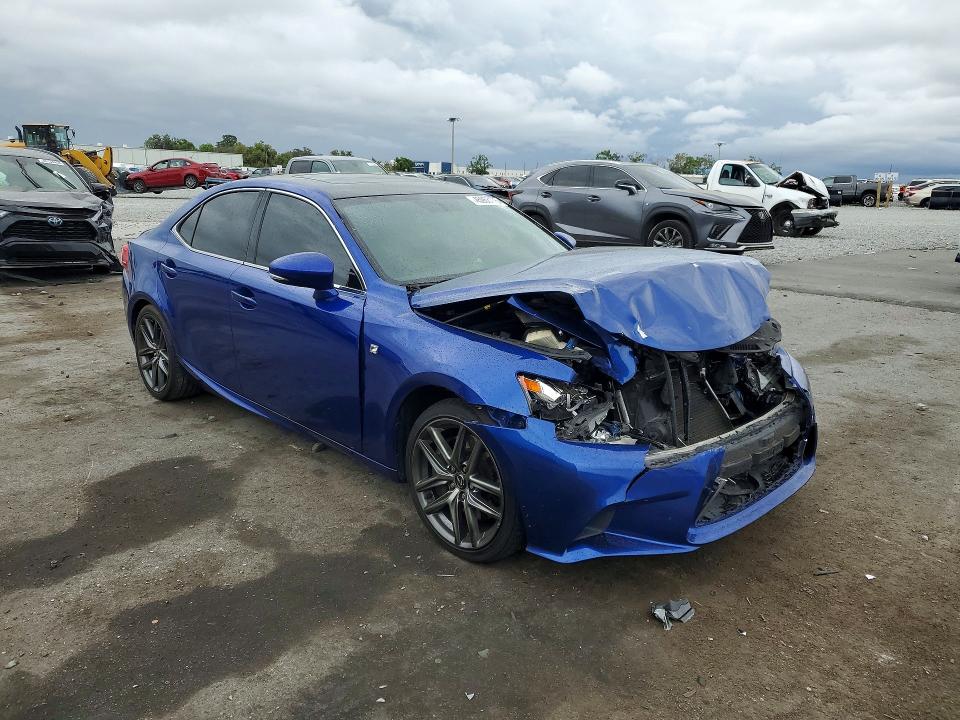 2016 Lexus Is VIN JTHCM1D20G5008095 COPART salvage auction — FRONT END, Fl - Cert Of Title Slvg Rebuildable, sold $2,050 on 2026-07-06 (photo 4)