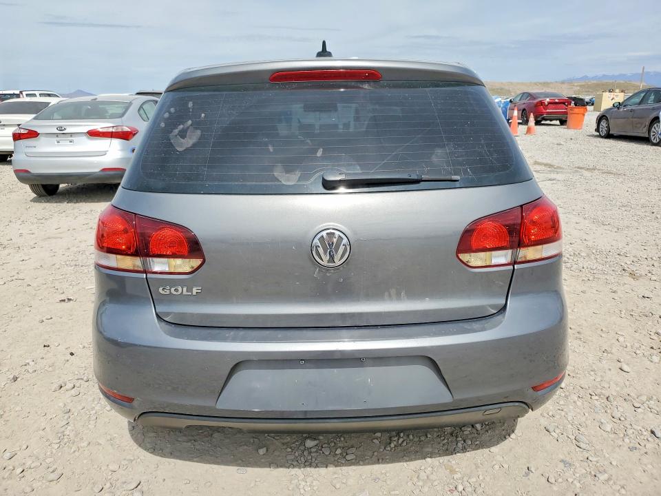 2013 Volkswagen Golf VIN WVWDB7AJXDW121391 COPART salvage auction — FRONT END, Id - Salvage Certificate Of Title, sold $350 on 2026-07-21 (photo 6)