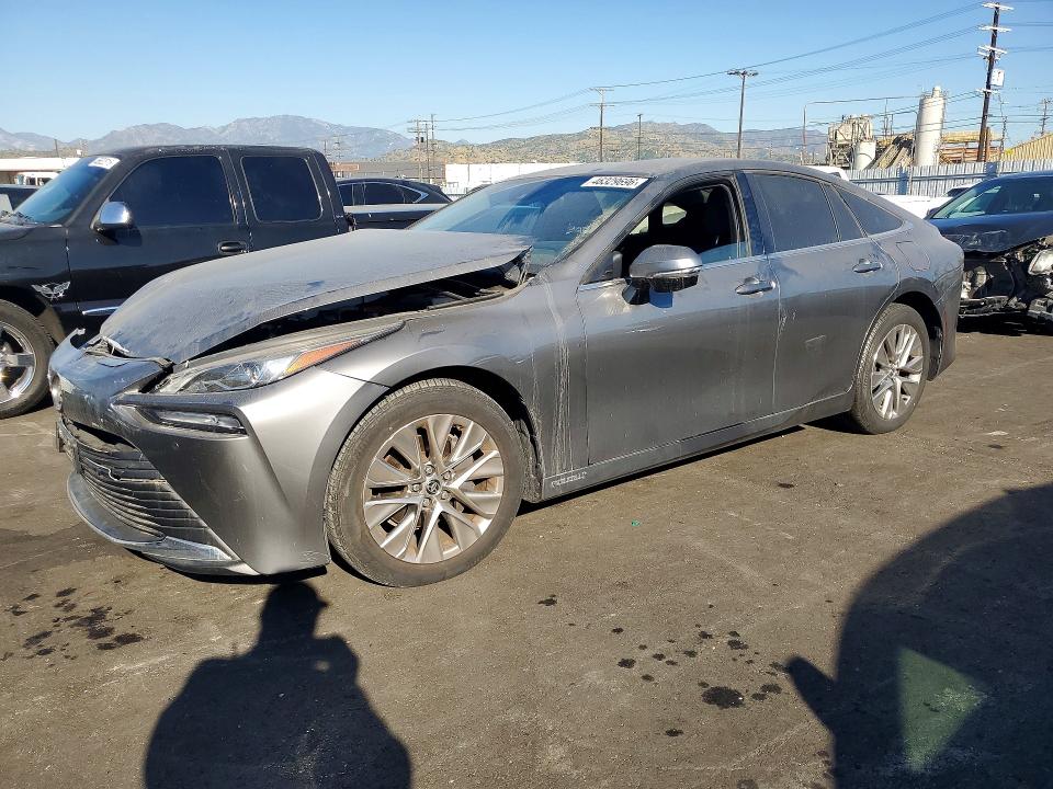 2023 Toyota Mirai VIN JTDAAAAA5PA010137 COPART salvage auction — FRONT END, Salvage Title, sold $1,150 on 2026-07-13 (photo 1)