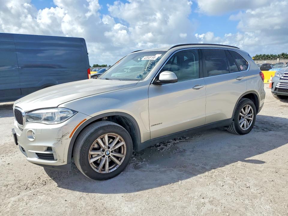 2014 BMW X5 VIN 5UXKS4C5XE0J93958 COPART salvage auction — FRONT END, TX - CERTIFICATE OF TITLE (P), sold $4,400 on 2026-07-29 (photo 1)