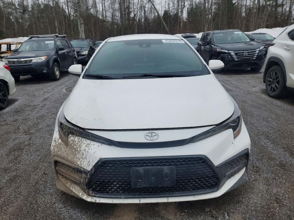 2020 Toyota Corolla VIN 5YFB4RBE9LP004326 COPART salvage auction — REAR END, On - Permit Salvage, sold $8,400 on 2026-07-14 (photo 5)