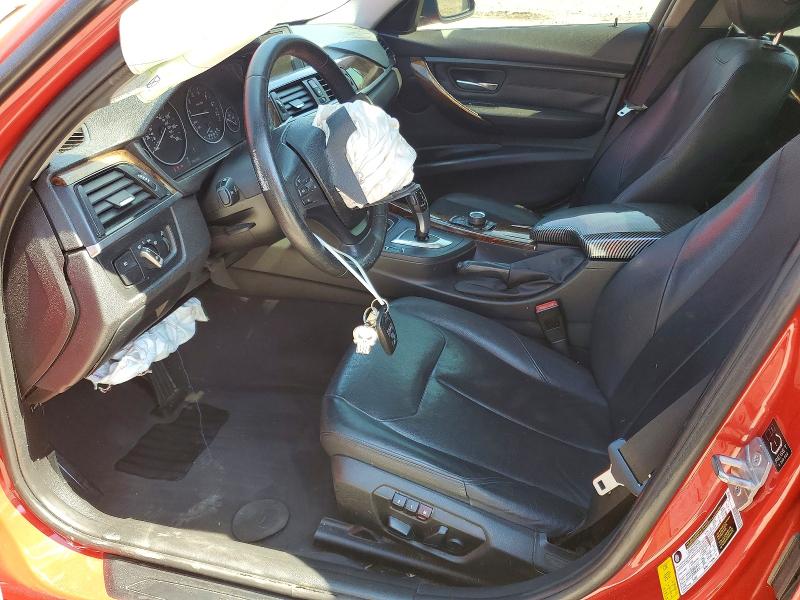 2014 BMW 3er VIN WBA3B1G58ENS81440 COPART salvage auction — FRONT END, Sc - Cert Of Title-Salvage, sold $1,300 on 2026-07-21 (photo 7)