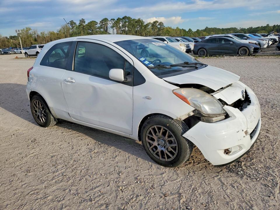2010 Toyota Yaris VIN JTDJT4K3XA5322904 COPART salvage auction — REAR END, Tx - Salvage Vehicle Title, sold $675 on 2026-07-02 (photo 4)