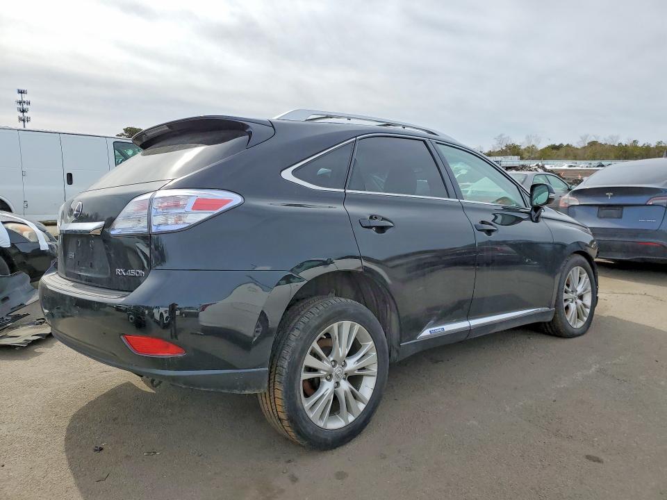2012 Lexus Rx VIN JTJBC1BA4C2431359 COPART salvage auction — FRONT END, Ny - Mv907A-Parts Only, sold $2,050 on 2026-07-15 (photo 3)
