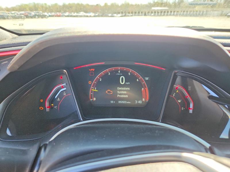 2018 Honda Civic VIN SHHFK8G75JU200170 COPART salvage auction — REAR END, Sc - Cert Of Title-Salvage, sold $11,300 on 2026-07-15 (photo 9)