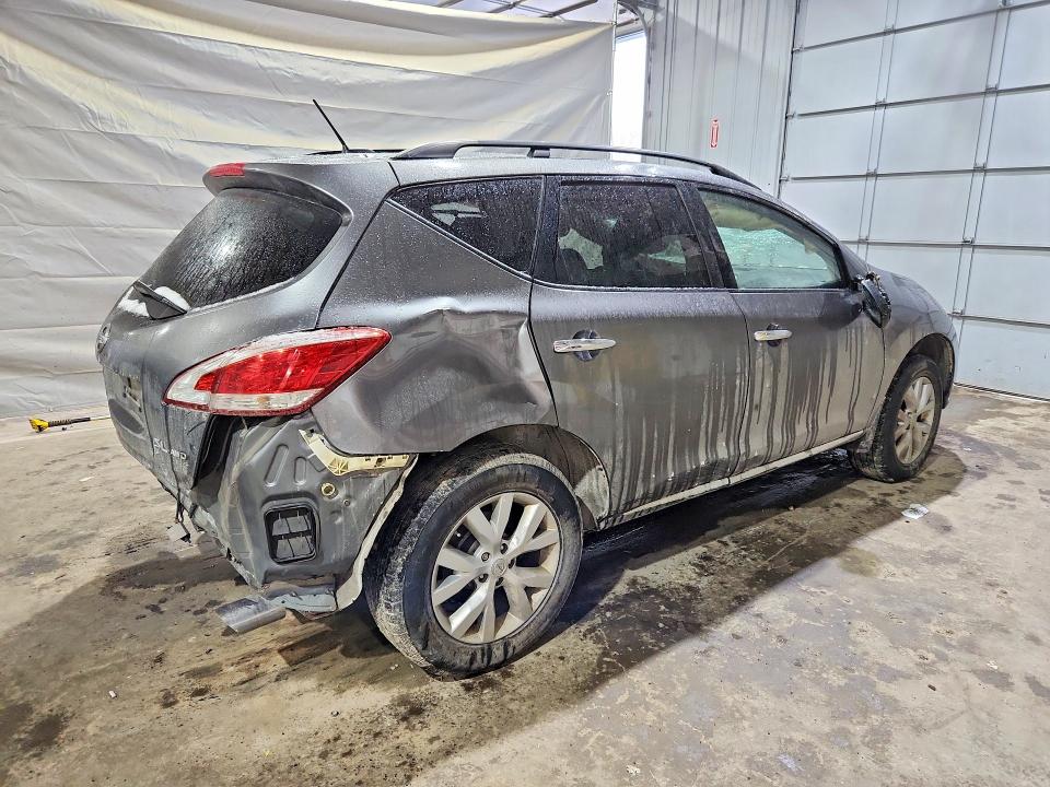 2014 Nissan Murano VIN JN8AZ1MW3EW527862 COPART salvage auction — SIDE, NH - CERT OF TITLE-SALVAGE, sold $425 on 2026-07-02 (photo 3)