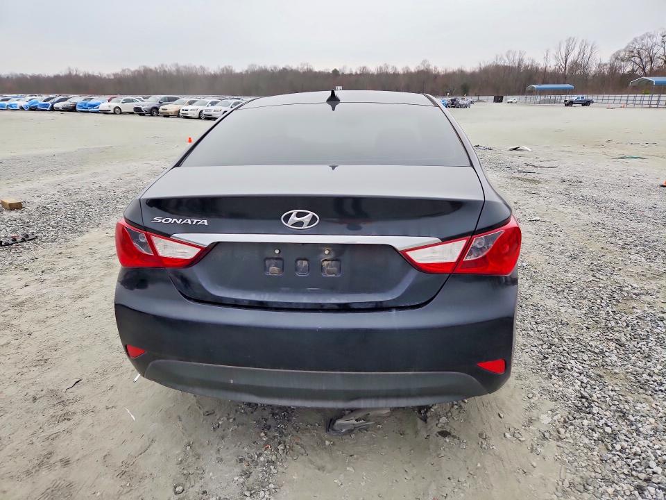2014 Hyundai Sonata VIN 5NPEB4AC9EH939836 COPART salvage auction — FRONT END, Sc - Cert Of Title-Salvage, sold $625 on 2026-07-19 (photo 6)