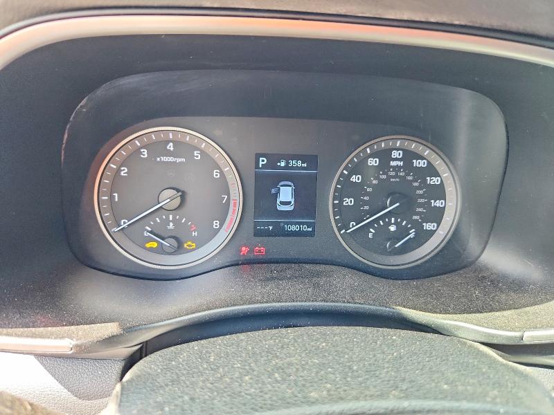 2021 Hyundai Tucson VIN KM8J33AL9MU284308 COPART salvage auction — FRONT END, AL - CERT OF TITLE-SALVAGE TITLE, sold $3,250 on 2026-07-06 (photo 9)