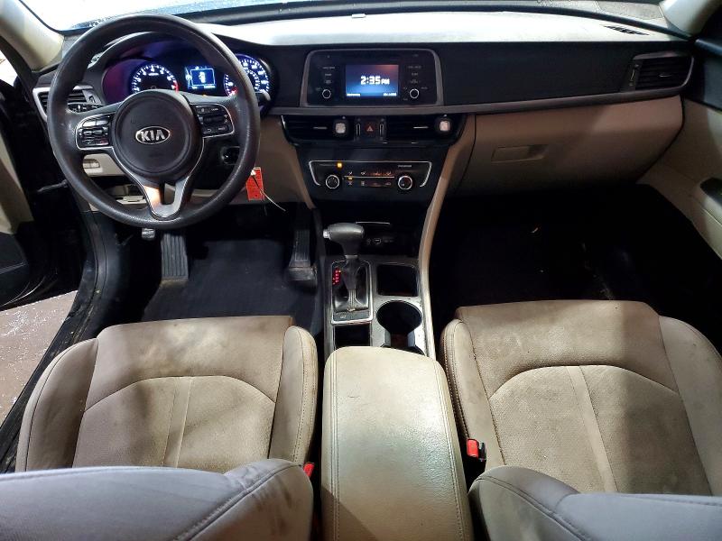 2016 Kia Optima VIN 5XXGT4L32GG037501 COPART salvage auction — MINOR DENT/SCRATCHES, Oh - Dealer Only Clean Title, sold $1,350 on 2026-07-24 (photo 8)