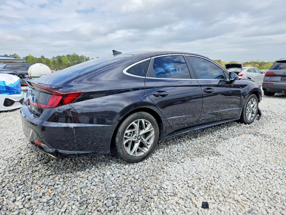 2023 Hyundai Sonata VIN KMHL64JA8PA302839 COPART salvage auction — FRONT END, Ga - Cert Of Title-Salvage, sold $6,500 on 2026-07-07 (photo 3)