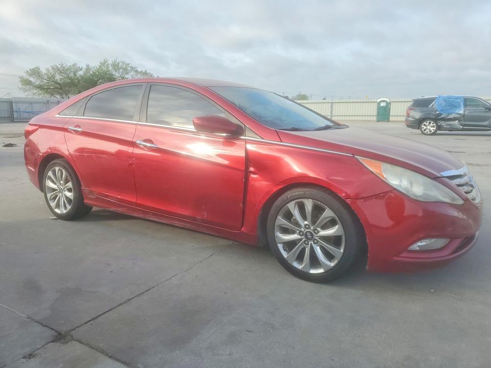 2011 Hyundai Sonata VIN 5NPEC4AC0BH009249 COPART salvage auction — SIDE, Tx - Salvage Vehicle Title, sold $600 on 2026-07-02 (photo 4)