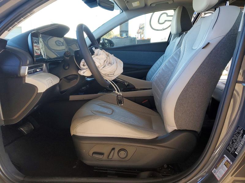 2023 Hyundai Elantra VIN KMHLN4AJXPU078703 COPART salvage auction — FRONT END, Salvage Title, sold $6,700 on 2026-07-21 (photo 7)