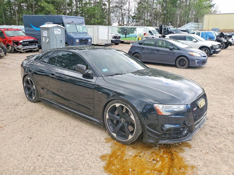 2013 Audi Rs5 VIN WUAC6AFR6DA901318 COPART salvage auction — UNDERCARRIAGE, Nc - Salvage Certificate Of Title, sold $8,200 on 2026-08-14 (photo 4)