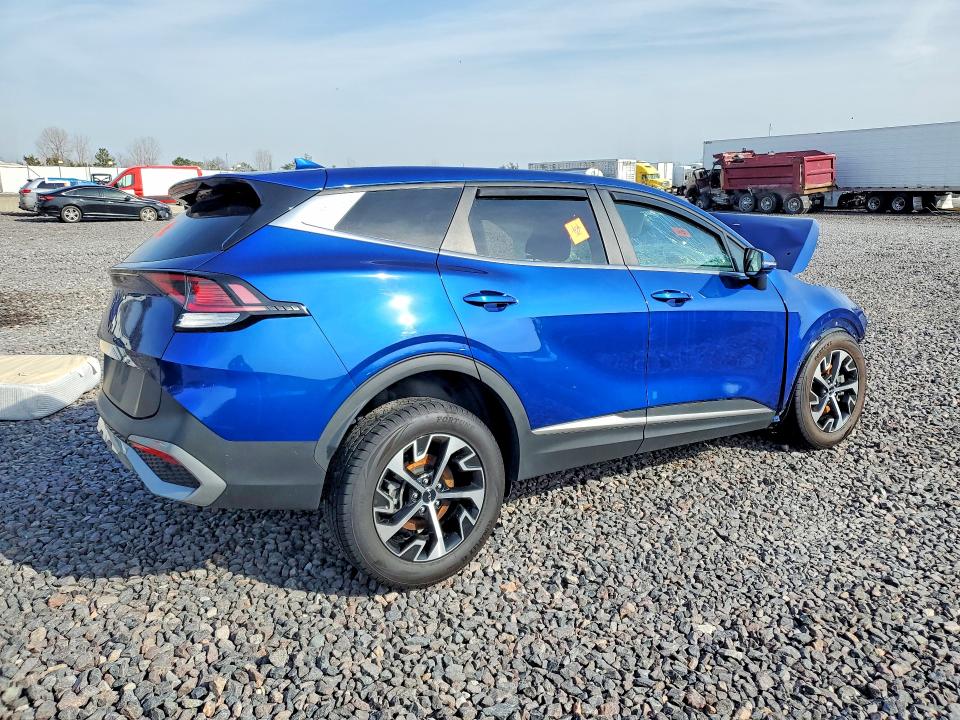 2023 Kia Sportage VIN 5XYK33AF5PG107408 COPART salvage auction — FRONT END, In - Cert Of Title-Salvage Title, sold $2,550 on 2026-07-07 (photo 3)